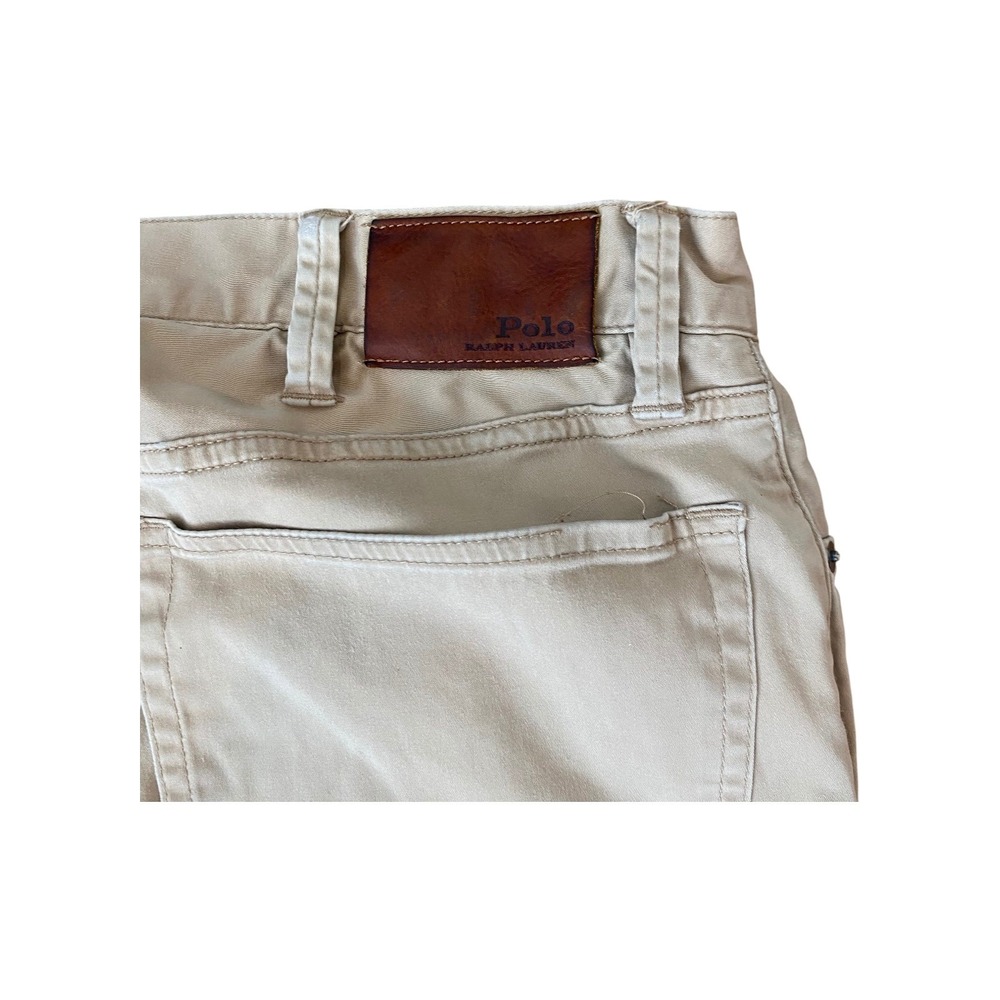 Polo Ralph Lauren Men's Pants Size 36x32 Beige Casual Chinos Trousers - Picture 9 of 9